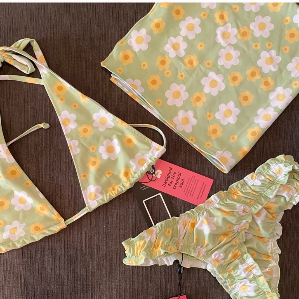 Brand New Blackbough Swimsuit Set- buttercup baby
